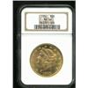 Image 3 : 1892 $20 MS66 NGC.