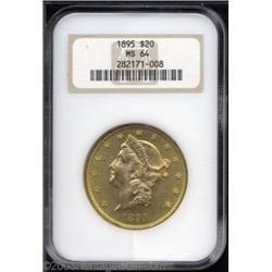 1895 $20 MS64 NGC.