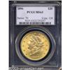 Image 1 : 1896 $20 MS63 PCGS.