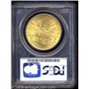 Image 2 : 1896-S $20 MS63 PCGS.