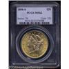 Image 1 : 1898-S $20 MS62 PCGS.