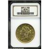 Image 3 : 1899-S $20 MS64 NGC.