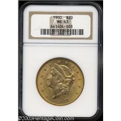 1900 $20 MS63 NGC.