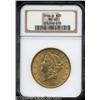 Image 1 : 1906-D $20 MS63 NGC.