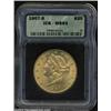 Image 1 : 1907-S $20 MS63 ICG.