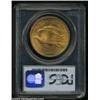 Image 2 : 1907 $20 Arabic Numerals MS64 PCGS.