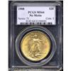 Image 1 : 1908 $20 No Motto MS64 PCGS.