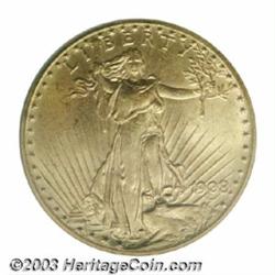 1908 $20 Motto MS64 PCGS.