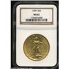 Image 1 : 1909 $20 MS62 NGC.