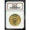 Image 3 : 1911 $20 MS65 NGC.