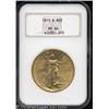 Image 1 : 1911-S $20 MS64 NGC.