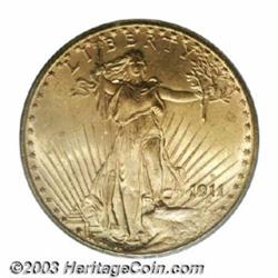 1911-S $20 MS65 PCGS.