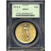 Image 3 : 1913-S $20 MS63 PCGS.