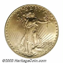 1914-D $20 MS65 PCGS.