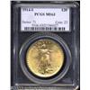 Image 1 : 1914-S $20 MS63 PCGS.