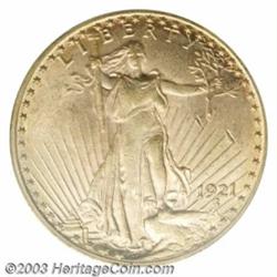 1921 $20 MS61 PCGS.