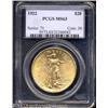 Image 1 : 1922 $20 MS63 PCGS.