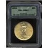 Image 1 : 1924 $20 MS63 ICG.