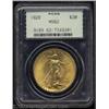 Image 1 : 1928 $20 MS62 PCGS.