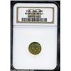 Image 3 : (1831-34) G$1 C.Bechtler Dollar, 30G. MS61 NGC.