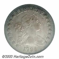 1796 $1 Large Date, Small Letters XF40 PCGS.