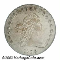 1798 $1 Large Eagle AU50 PCGS.