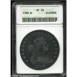 1799 $1 VF30 ANACS.