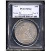 Image 1 : 1843 $1 MS62 PCGS.