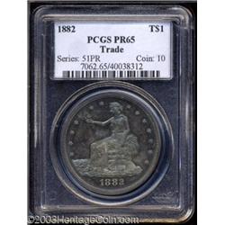 1882 T$1 PR65 PCGS.