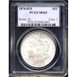 1878 8TF $1 MS65 PCGS.
