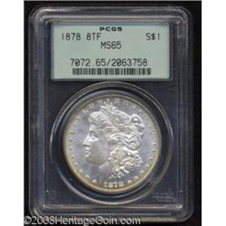 1878 8TF $1 MS65 PCGS.