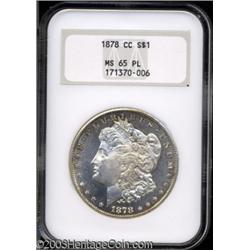 1878-CC $1 MS65 Prooflike NGC.