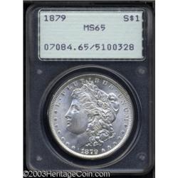1879 $1 MS65 PCGS.