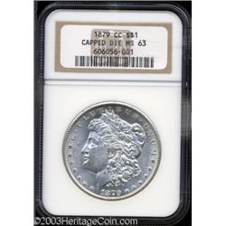 1879-CC $1 Capped Die MS63 NGC.
