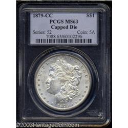 1879-CC $1 Capped Die MS63 PCGS.