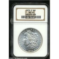 1879-O $1 MS64 NGC.