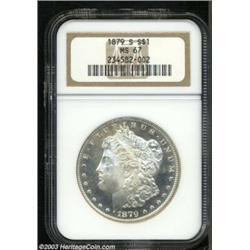 1879-S $1 MS67 NGC.