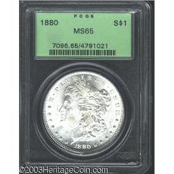 1880 $1 MS65 PCGS.