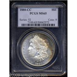 1880-CC $1 MS65 PCGS.