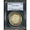 Image 3 : 1880-CC $1 MS66 PCGS.