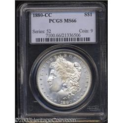 1880-CC $1 MS66 PCGS.