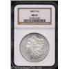 Image 1 : 1880-S $1 MS67 NGC.