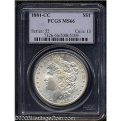 1881-CC $1 MS66 PCGS.