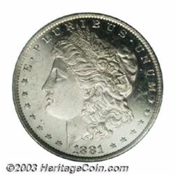 1881-O $1 MS64 Deep Mirror Prooflike PCGS.