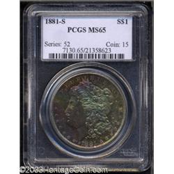 1881-S $1 MS65 PCGS.