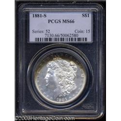 1881-S $1 MS66 PCGS.