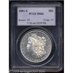 1881-S $1 MS66 PCGS.