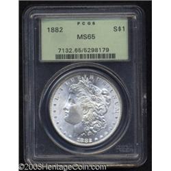 1882 $1 MS65 PCGS.