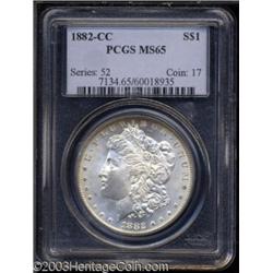1882-CC $1 MS65 PCGS.