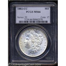1882-CC $1 MS66 PCGS.
